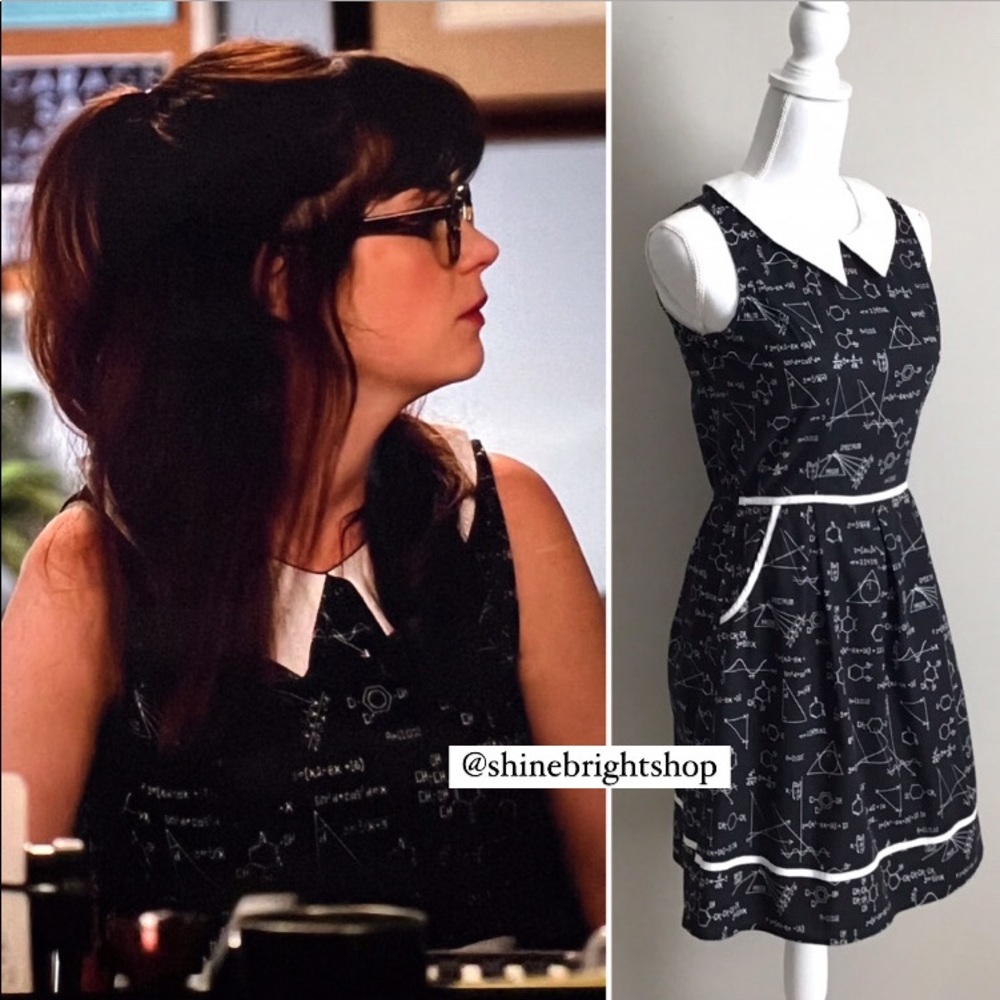 Vintage Retro Style Dress ASO Jessica Day in New Girl - Picture 3 of 11
